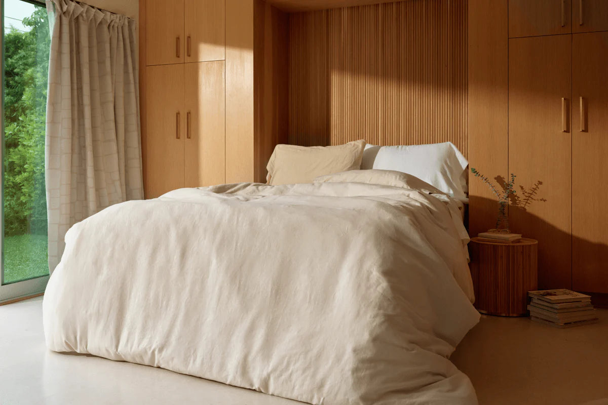 Linen-Cotton Pillowcase Set
