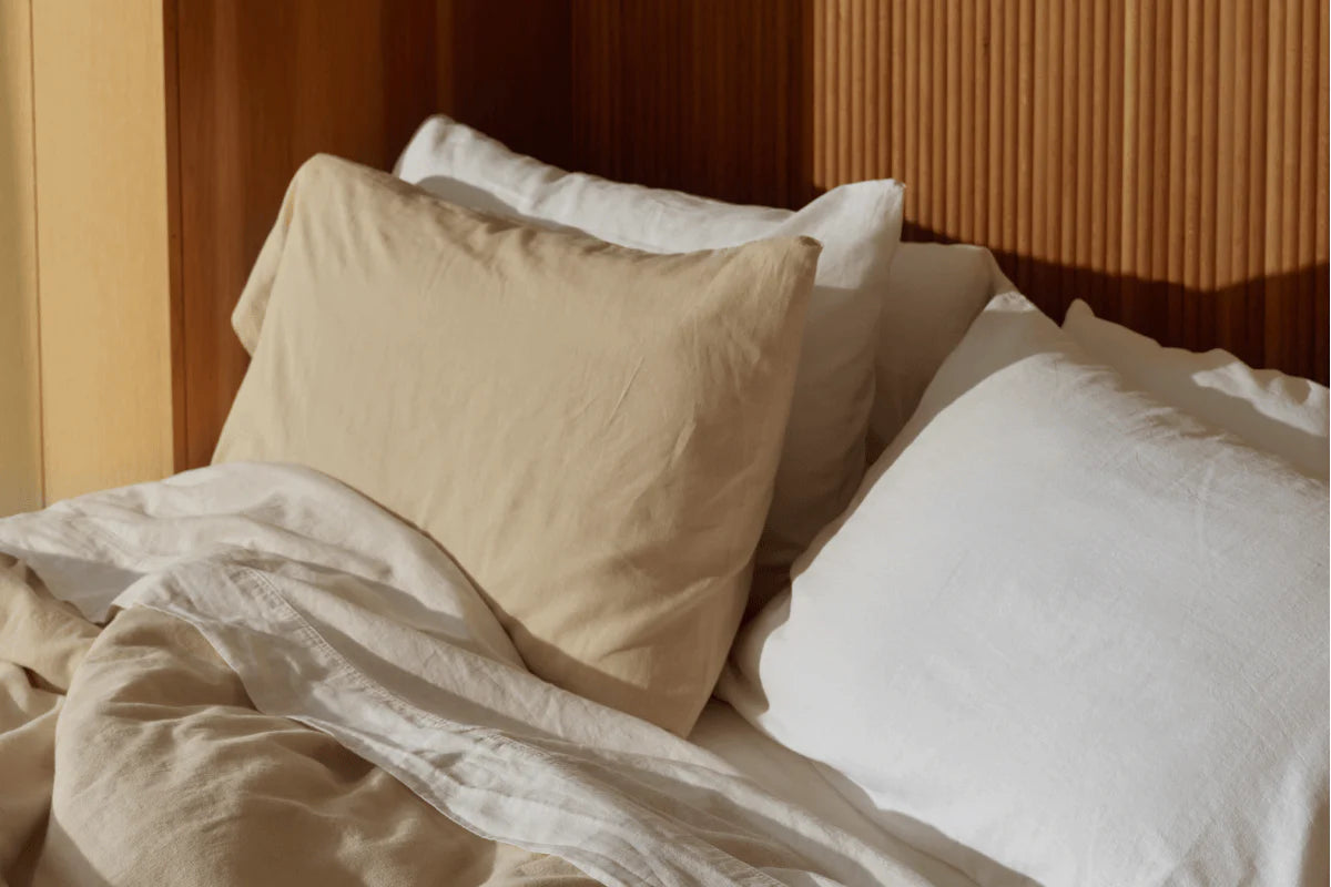 Linen-Cotton Pillowcase Set