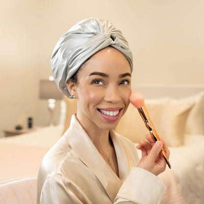 Hugrest Luxury Silk Bonnet – 100% Pure Mulberry Silk