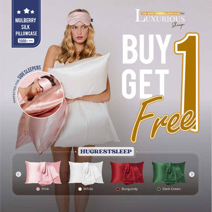 Hugrestsleep Mulberry Silk Pillowcase