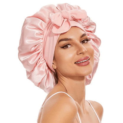 Hugrest Luxury Silk Bonnet – 100% Pure Mulberry Silk