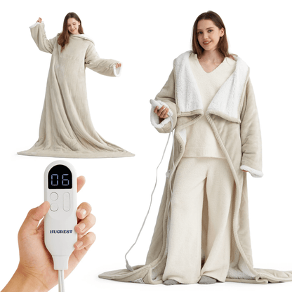 Hugrestsleep® Heated Sherpa Fleece