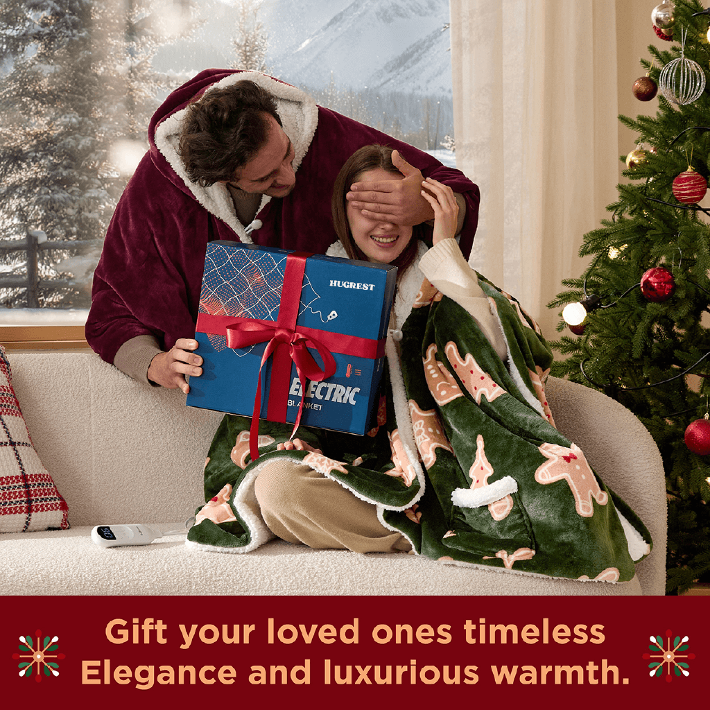 Hugrestsleep® Heated Sherpa Fleece