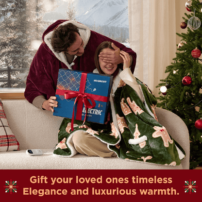 Hugrestsleep® Heated Sherpa Fleece