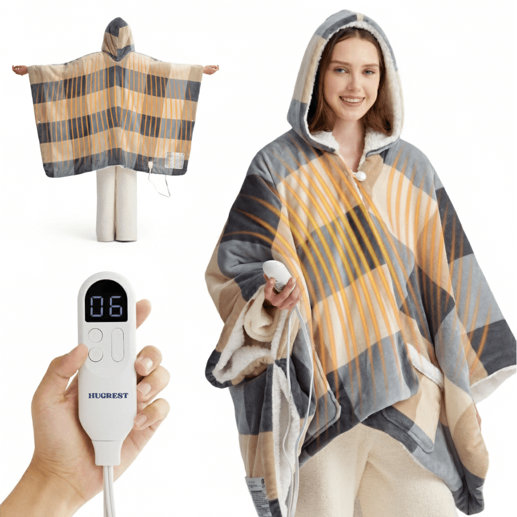 Hugrestsleep® Heated Sherpa Fleece