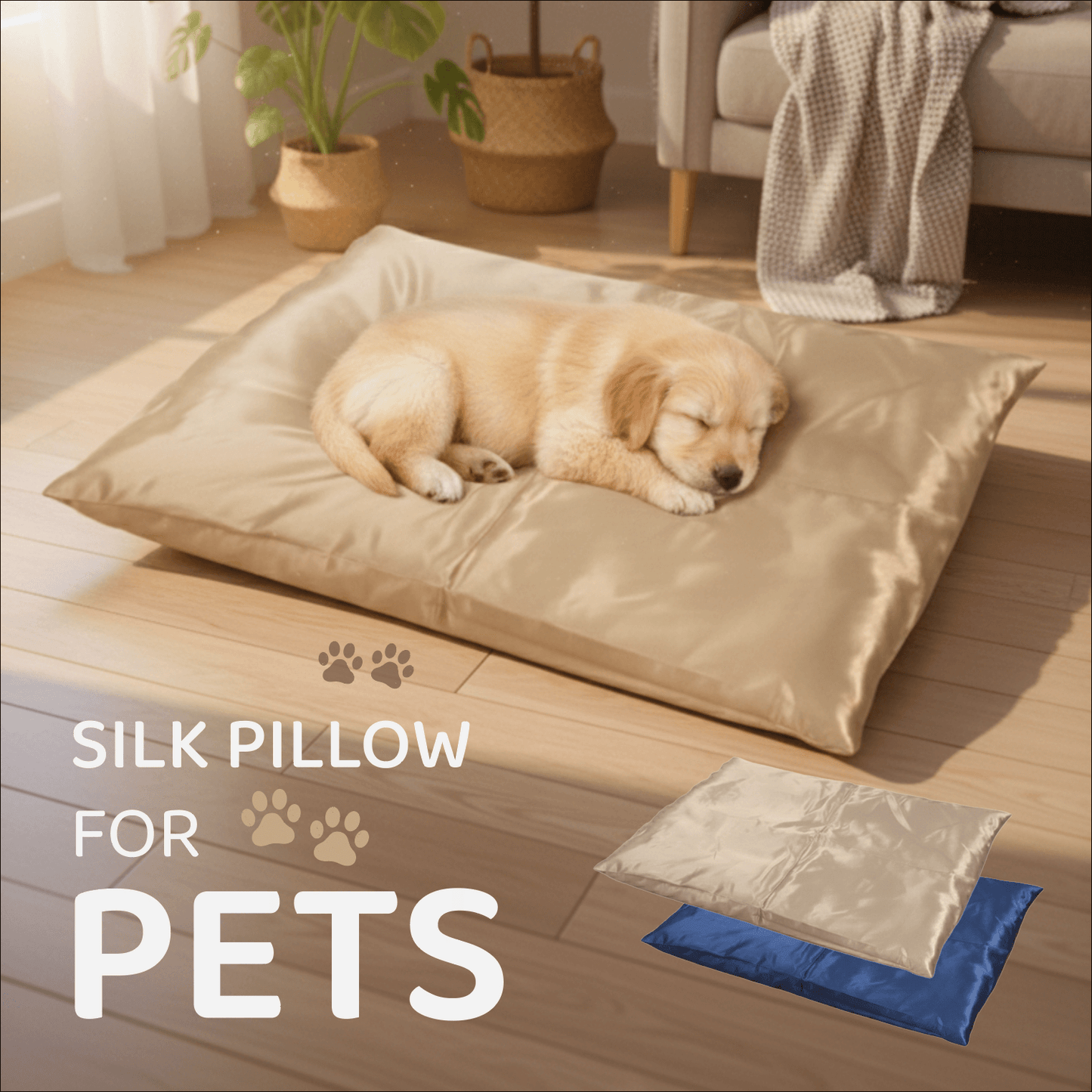 Silk Pillowcase For Pets