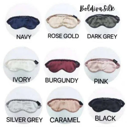 Hugrestsleep  Ultra-Soft Silk Sleep Mask (Adjustable)