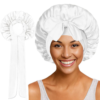 Hugrest Luxury Silk Bonnet – 100% Pure Mulberry Silk
